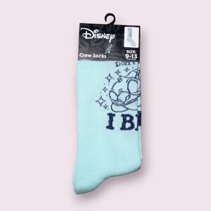 Stitch "I Bite" Crepe Socks